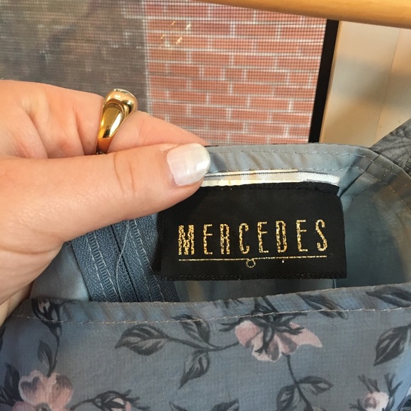 Floral structured vintage crop top - Picture 2 of 5